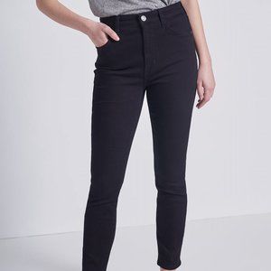 Current Elliot High Waist Skinny Jeans